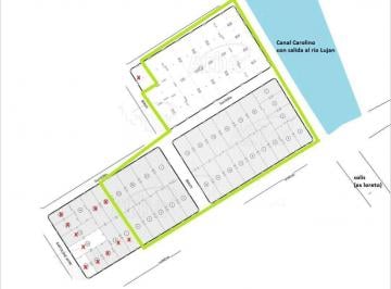 Terreno · 52800m² · Importante Fraccion de 52800 m², 44 Lotes de 1200 m² en Benavidez