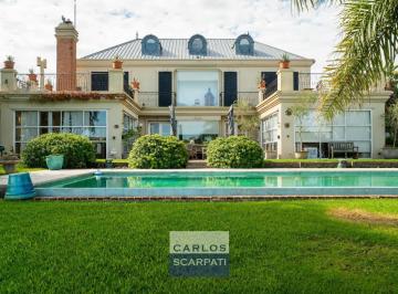 Casa · 1114m² · 9 Ambientes · 5 Cocheras · Venta de Casa a La Laguna, en Barrio Cerrado Barbarita