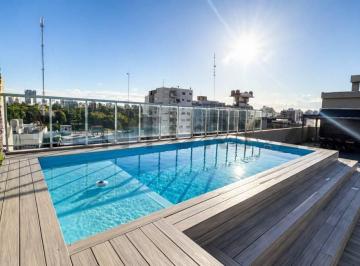 Departamento · 36m² · 1 Ambiente · Monoambiente Súper Luminoso con Balcón y Piscina | Caballito