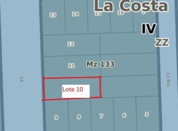 Terreno · 570m² · Venta Dos Lotes en Mar del Tuyú