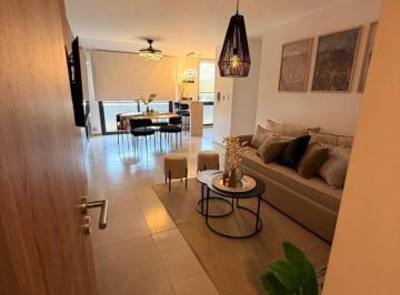 Departamento · 75m² · 3 Ambientes · 1 Cochera · Amplio y Moderno Dpto. 2 Dorm., 2 Baños y Cochera. Amoblado.