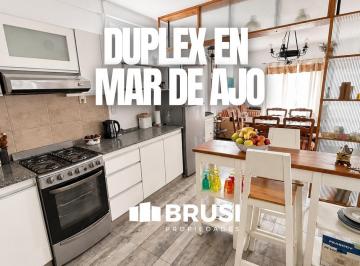 Departamento · 86m² · 3 Ambientes · Duplex en Venta en Mar de Ajo - 3 Ambientes