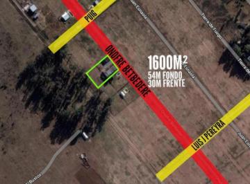 Terreno · 600m² · 2 Dormitorios · 1 Cochera · Terreno en Venta - 1600 m² - La Reja