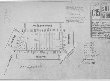 Terreno , Villa Urquiza · Villa Urquiza | Lote Propio Sobre Av Los Incas 4800