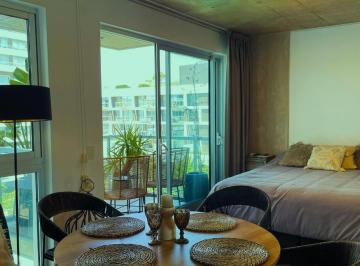 Departamento · 32m² · 1 Ambiente · Monoambiente en Alquiler Amoblado con Vista a La Pileta en Concepción Palermo