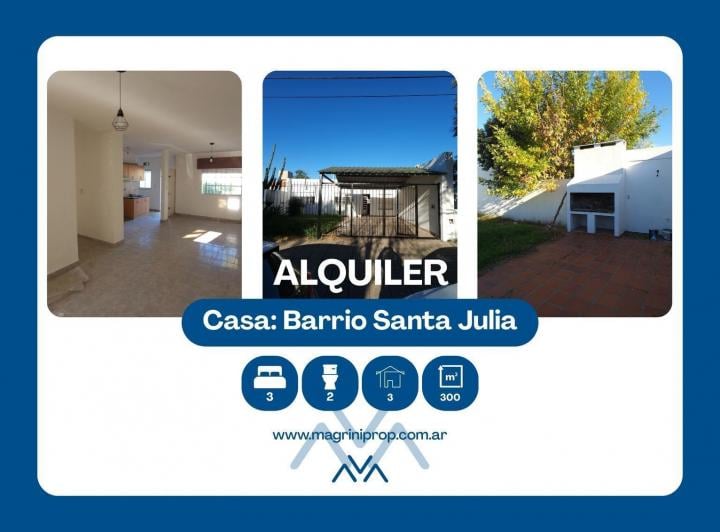 Casa · 300m² · 3 Ambientes · 2 Cocheras