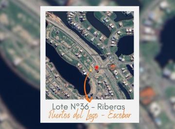 Terreno · 614m² · Venta Lote Interno Riberas Puertos del Lago Escobar 100% Financiado