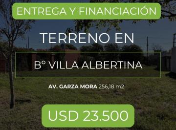Terreno , Villa María · Se Vende Lote en Villa Albertina
