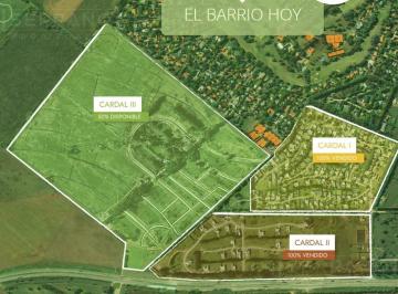 Terreno · 1000m² · Terreno en Venta, Barrio Cerrado El Cardal de Los Cardales III