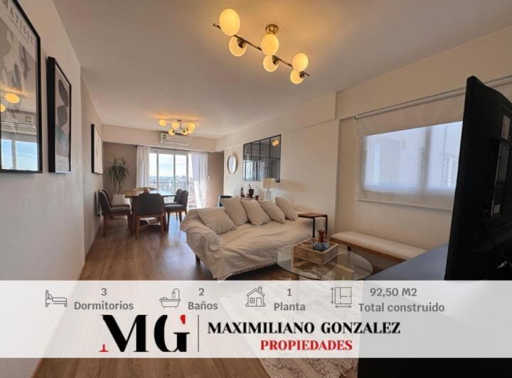 Departamento · 90m² · 4 Ambientes · 1 Cochera