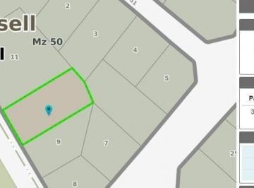 Terreno · 902m² · Venta de Lote en Villa Gesell - Médanos del Sur