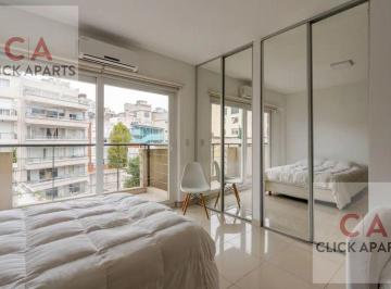 Departamento · 33m² · 1 Ambiente · 1 Cochera · Venta/alquiler Temporario - Monoambiente C/balcón y Cochera - Amenities - Barrio Norte
