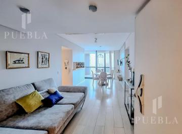 Departamento · 57m² · 2 Ambientes · 1 Cochera · Exclusivo 2 Ambientes en Alquiler, Piso Alto, Vista Al Dique - Puerto Madero.