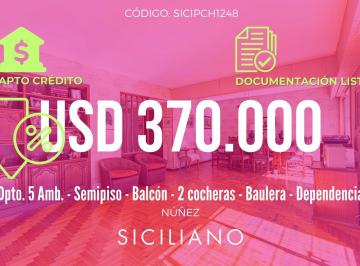 Departamento · 143m² · 5 Ambientes · Departamento en Nuñez