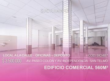 Edificio · 564m² · Local - San Telmo