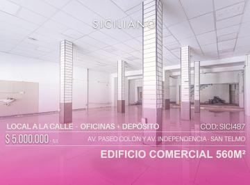 Edificio · 564m² · Local - San Telmo