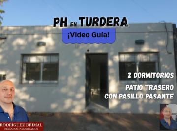 PH · 55m² · 3 Ambientes · PH en Turdera con 2 Dorm. - Apto Crédito