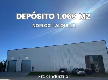 Depósito · 1066m² · Depósito en Alquiler de 1.066 m² en Norlog, Benavidez