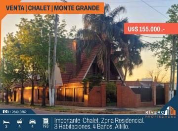 Casa de 5 ambientes, Esteban Echeverría · Chalet 3 Habitaciones Quincho - Monte Grande
