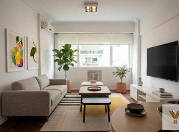 Departamento · 80m² · 3 Ambientes · Departamento en Alquiler - 2 Dorm. 1 Baño - Recoleta