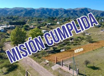 Terreno , Villa Giardino · Terreno en Villa Giardino con Increible Vista a Las Sierras, con 495 m², Escritura - Precio de Remate