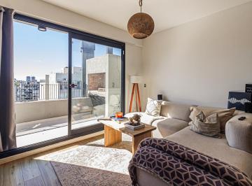 Departamento · 53m² · 2 Ambientes · 2 Ambientes en Venta en Palermo Hollywood con Gran Balcon Al Frente y Amenities.