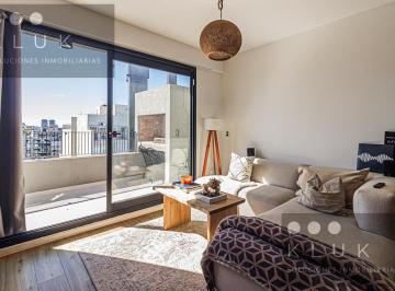 Departamento · 53m² · 2 Ambientes · 2 Ambientes en Venta en Palermo Hollywood con Gran Balcon Al Frente y Amenities.