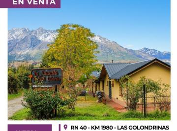 Casa · 180m² · 7 Ambientes · 6 Cocheras · Venta, Complejo Turistico en Las Golondrinas, Lago Puelo, Lote 1000 m², Gran Potencial