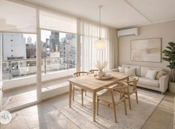 Departamento · 36m² · 2 Ambientes · Piso Reciclado con Terraza Exclusiva - Dorrego 10 - Pichincha Rosario | Venta