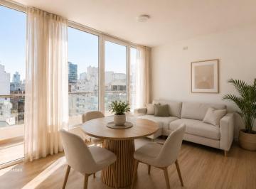 Departamento · 36m² · 2 Ambientes · Piso Reciclado con Terraza Exclusiva - Dorrego 10 - Pichincha Rosario | Venta