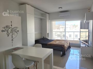Departamento · 23m² · 1 Ambiente · Monoambiente en Alquiler Temporal en Paseo de La Cisterna con Balcón y Pileta