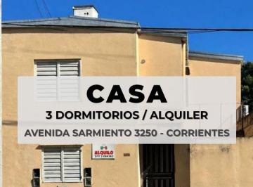 Casa de 4 ambientes, Corrientes · Alquiler Casa 3 Habitaciones 2 Baños