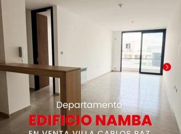 Departamento · 50m² · 2 Ambientes · 1 Cochera · Venta 1 Dormitorio con Amenities y Cochera - Carlos Paz