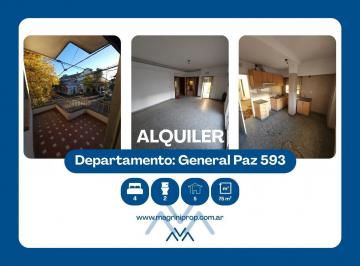 Departamento · 5 Ambientes · Departamento 4 Habitaciones en General Paz Al 500, Centro, Pergamino, Buenos Aires
