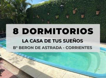 Casa de 9 ambientes, Corrientes · Casa en Venta 8 Dorm., Quincho y Piscina