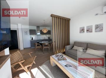 Departamento · 43m² · 2 Ambientes · Venta Departamento 2 Ambientes con Balcon y Parrilla - Remeros Brickell