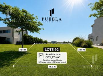 Terreno · 601m² · Lote en Venta 601 m² Oportunidad - Barrio Ceibos, Puertos del Lago