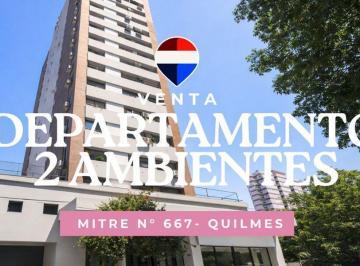 Departamento · 45m² · 2 Ambientes · Venta Depto 2 Ambientes Quilmes Apto Credito