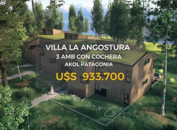 Departamento · 121m² · 3 Ambientes · 1 Cochera · Venta Departamentos - Villa La Angostura - Akol Barrio Nautico