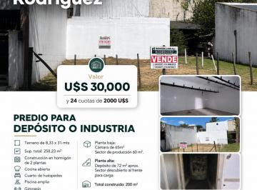 PH de 1 ambiente, General Las Heras · Oportunidad! Venta de Predio Para Deposito o Industria