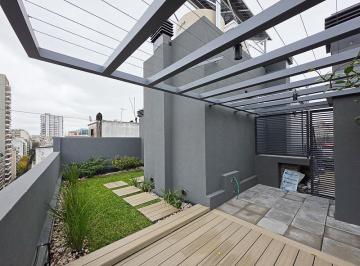Departamento · 38m² · 1 Ambiente · Exclusiva Pb con Expansion Jardín Propio Riego Automatizado. Domotica de Vanguardia. a Estrenar