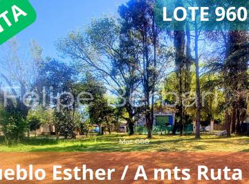 Terreno , Pueblo Esther · Oportunidad Gran Lote 960 m² Pueblo Esther