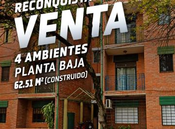 Departamento · 54m² · 4 Ambientes · Departamento en Reconquista