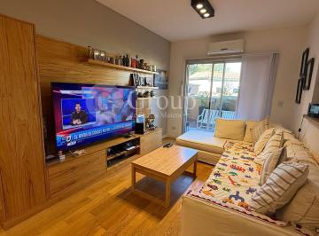 Departamento · 56m² · 2 Ambientes · 1 Cochera · Departamento en Venta en Pueblo Caamaño, Pilar Dos Ambientes con Balcón Terraza