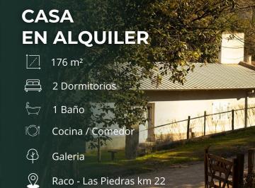 Casa · 176m² · 3 Ambientes · Casa en Raco