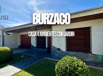 Casa · 120m² · 4 Ambientes · 1 Cochera · Casa en Venta en Burzaco - 4 Ambientes