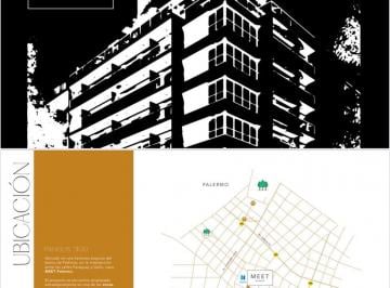 Departamento · 38m² · 2 Ambientes · Venta Departamento 2 Ambientes a Estrenar en Palermo en Capital Federal, Buenos Aires, Argentina