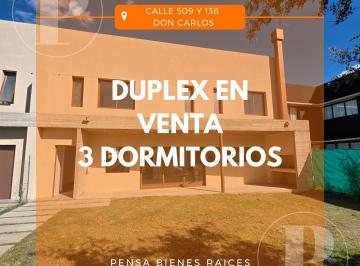 Casa · 129m² · 4 Ambientes · 2 Cocheras · Duplex en La Plata