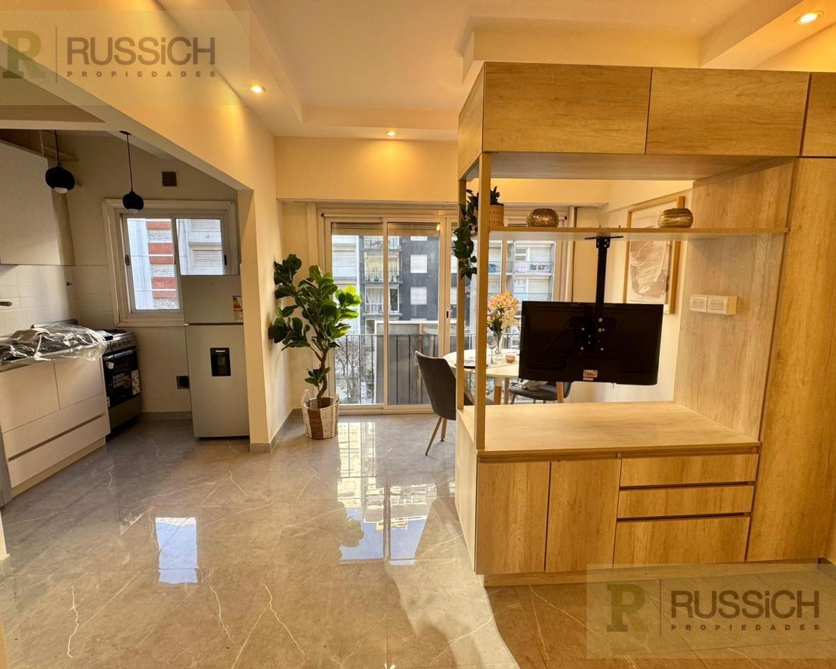 Depto 1 amb, 27m² a estrenar con balcón — Av. Colón