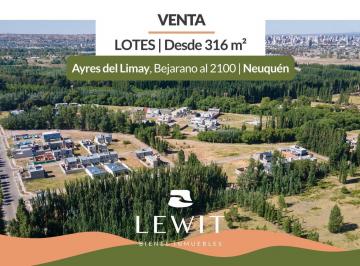 Terreno · 376m² · Venta Terreno 380 m² en Neuquen Bº Ayres del Limay Bejarano 2100